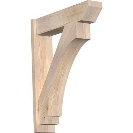 Ekena Millwork Imperial Slat Smooth Outlooker, Douglas Fir, 7 1/2"W x 30"D x 38"H OUT08X30X38IMP06SDF